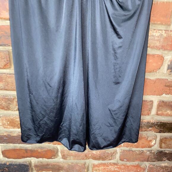 Rene Rofe Black Lace-Back Slip Dress Chemise Lingerie Women's Size 1X - Picture 3 of 7